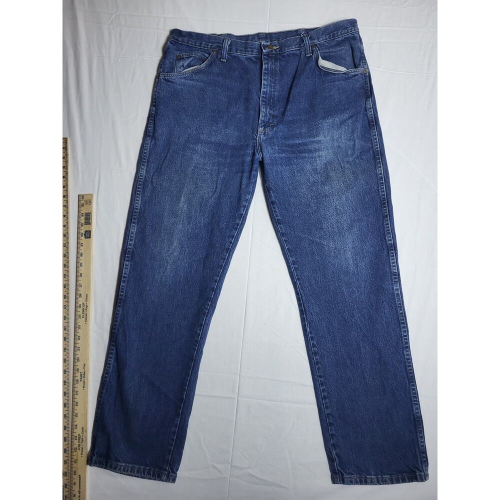 Wrangler Authentics Premium Men’s Jeans Size 40x32 Blue Regular Fit
